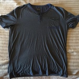 7 Diamonds Blue Striped Tee with Burton’s